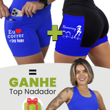 Kit Shorts Feminino + Top