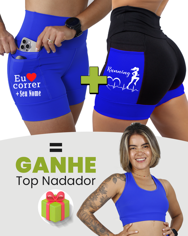 Kit Shorts Feminino + Top