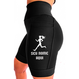 Bermuda Feminina Seu nome+Corredora