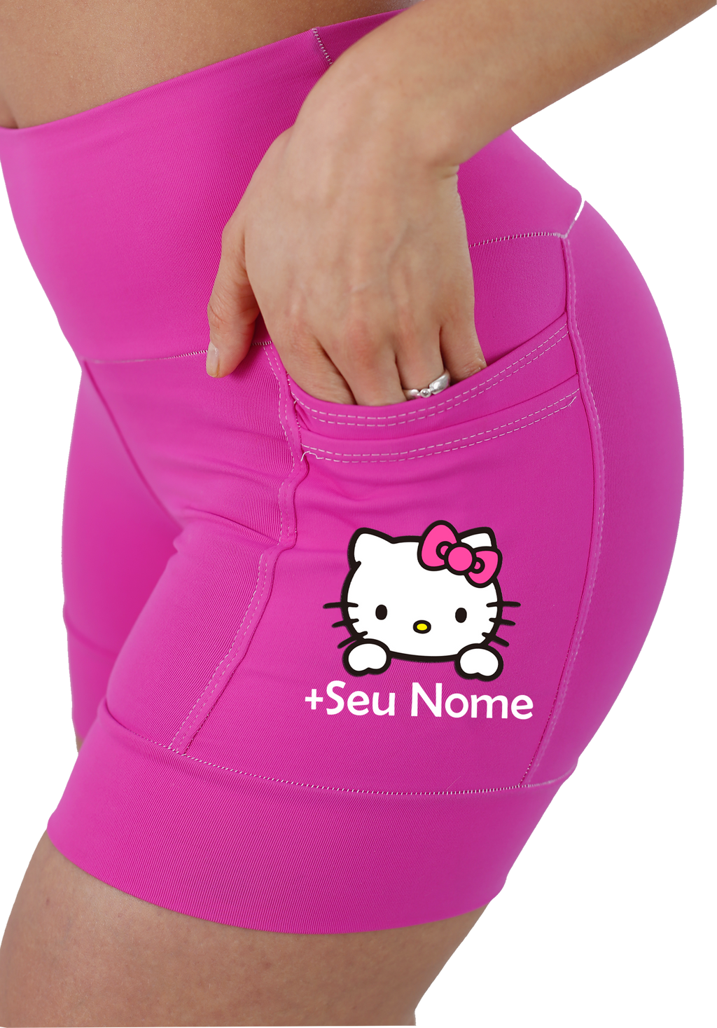 Short Rosa Hello Kitty+ Nome