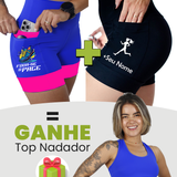 Kit Shorts Feminino + Top