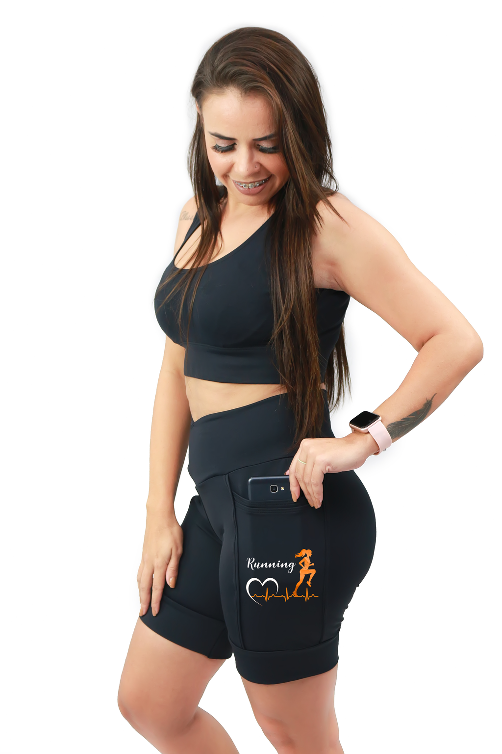 Bermuda Corredora Running.