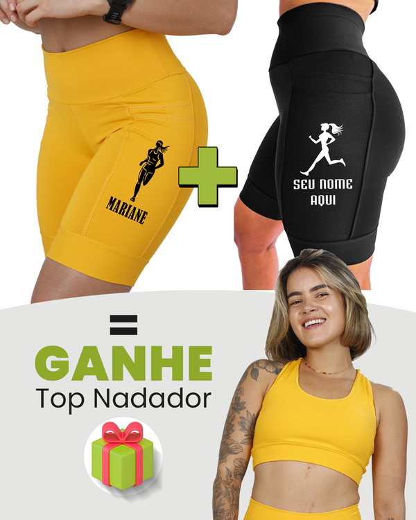 Kit Bermudas Femininas + Tops