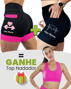 Kit Shorts Feminino + Top