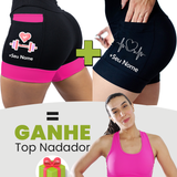 Kit Shorts Feminino + Top