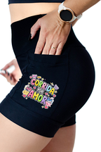 Short Preto Corrida Por Amor