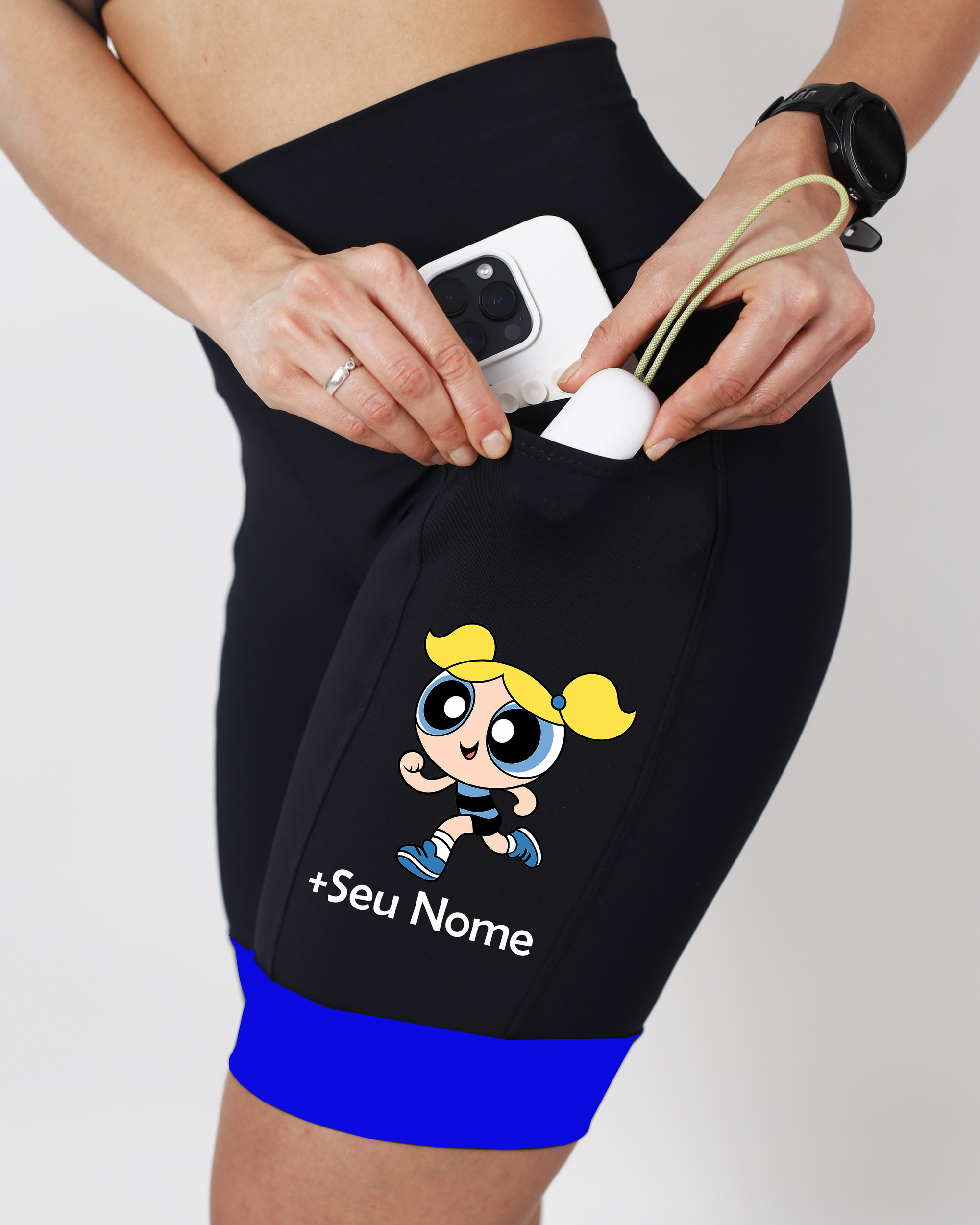 Kit Bermuda Super Poderosa Corredora + Top