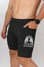 Bermuda Masculina Preto Eu Respiro Corrida