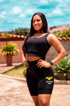 Bermuda Simbolo Mulher Maravilha + Seu nome