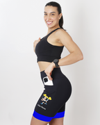 Bermuda Super Poderosa Corredora Azul