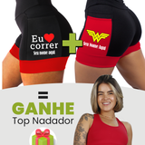 Kit Shorts Feminino + Top
