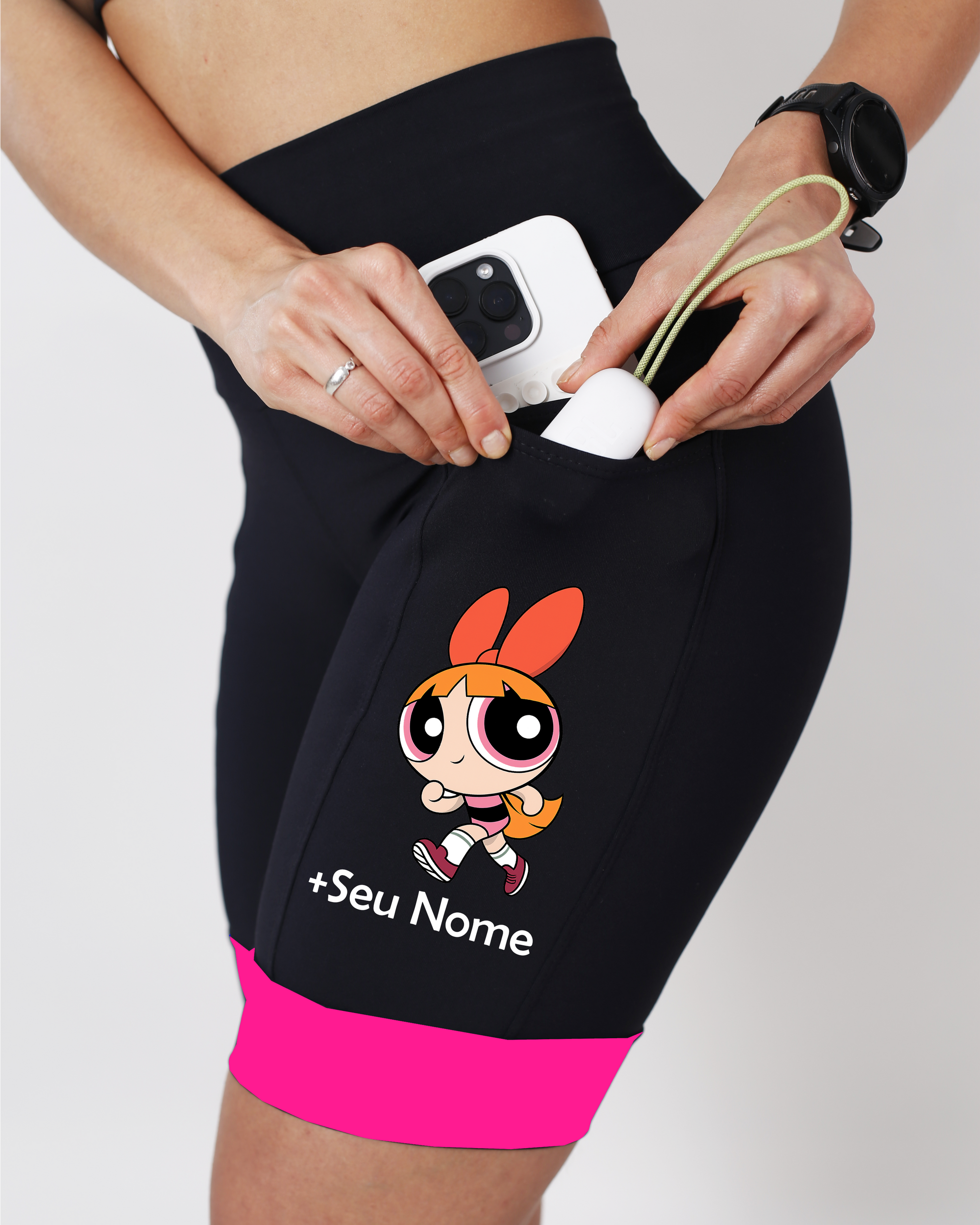 Kit Bermuda Super Poderosa Corredora + Top