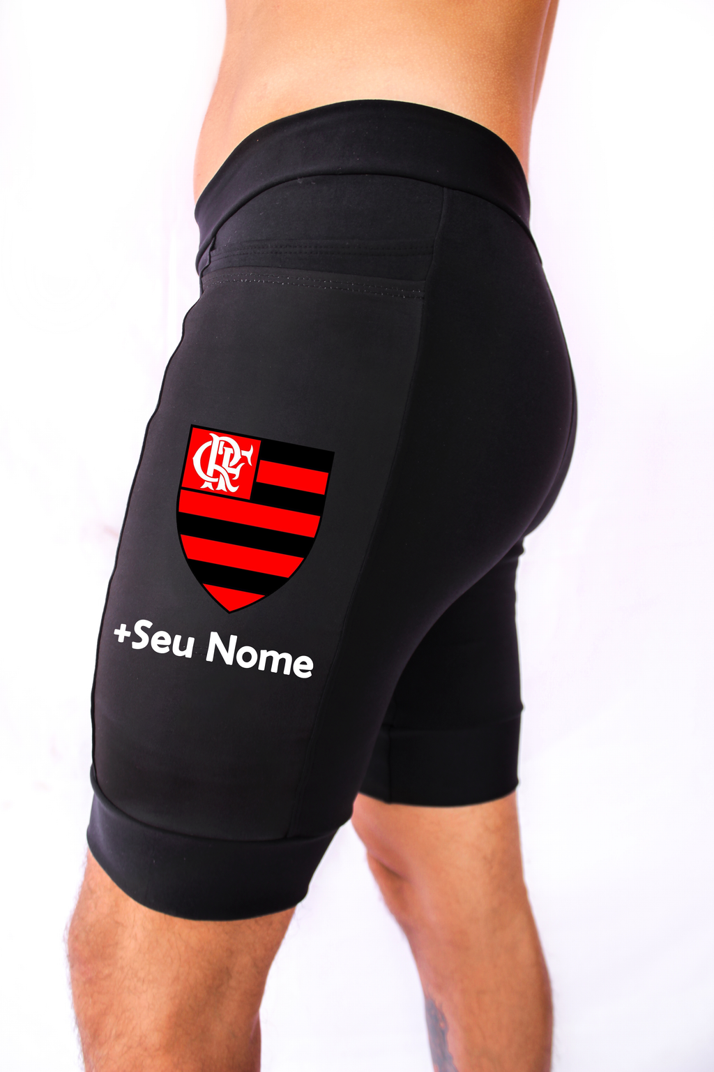Kit Bermuda Masculina + Meia