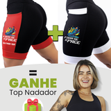 Kit Bermudas Femininas + Tops