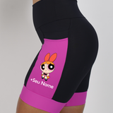 Bermuda  Super Poderosa Preta/Rosa