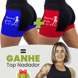 Kit Shorts Feminino + Top