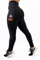 Calça Compressão Com Bolsos Mulher Maravilha