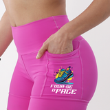 Shorts Rosa Foda-se o Pace