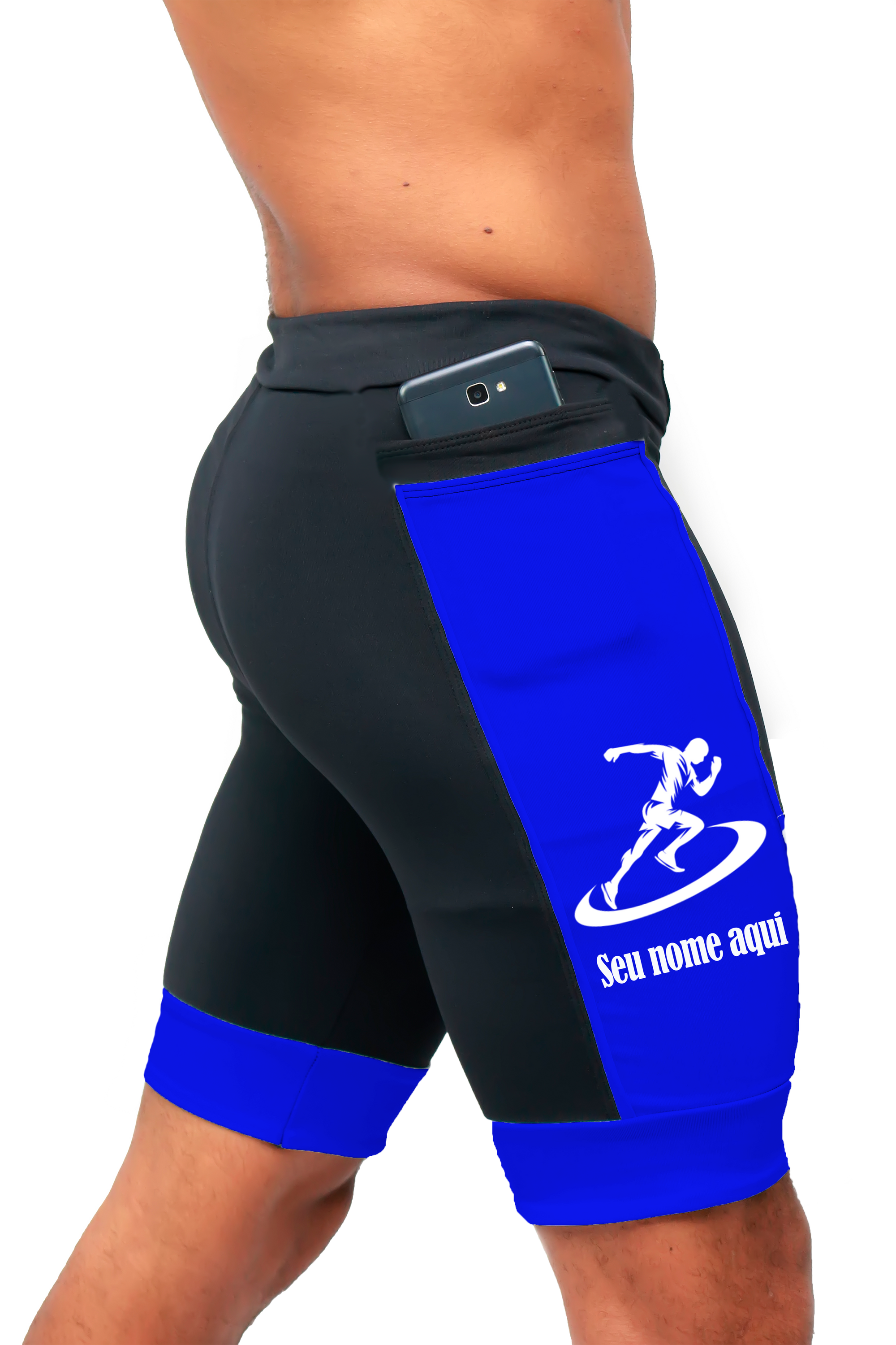 Kit Bermudas Masculinas + Meia