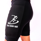 Bermuda Masculina nome+Corredor (preta)