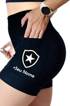Shorts Preto Botafogo + Nome