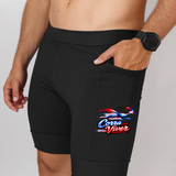Bermuda Masculino Preta Papaleguas