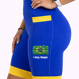 Bermuda Azul/Amarelo Aqui é Brasil + Nome