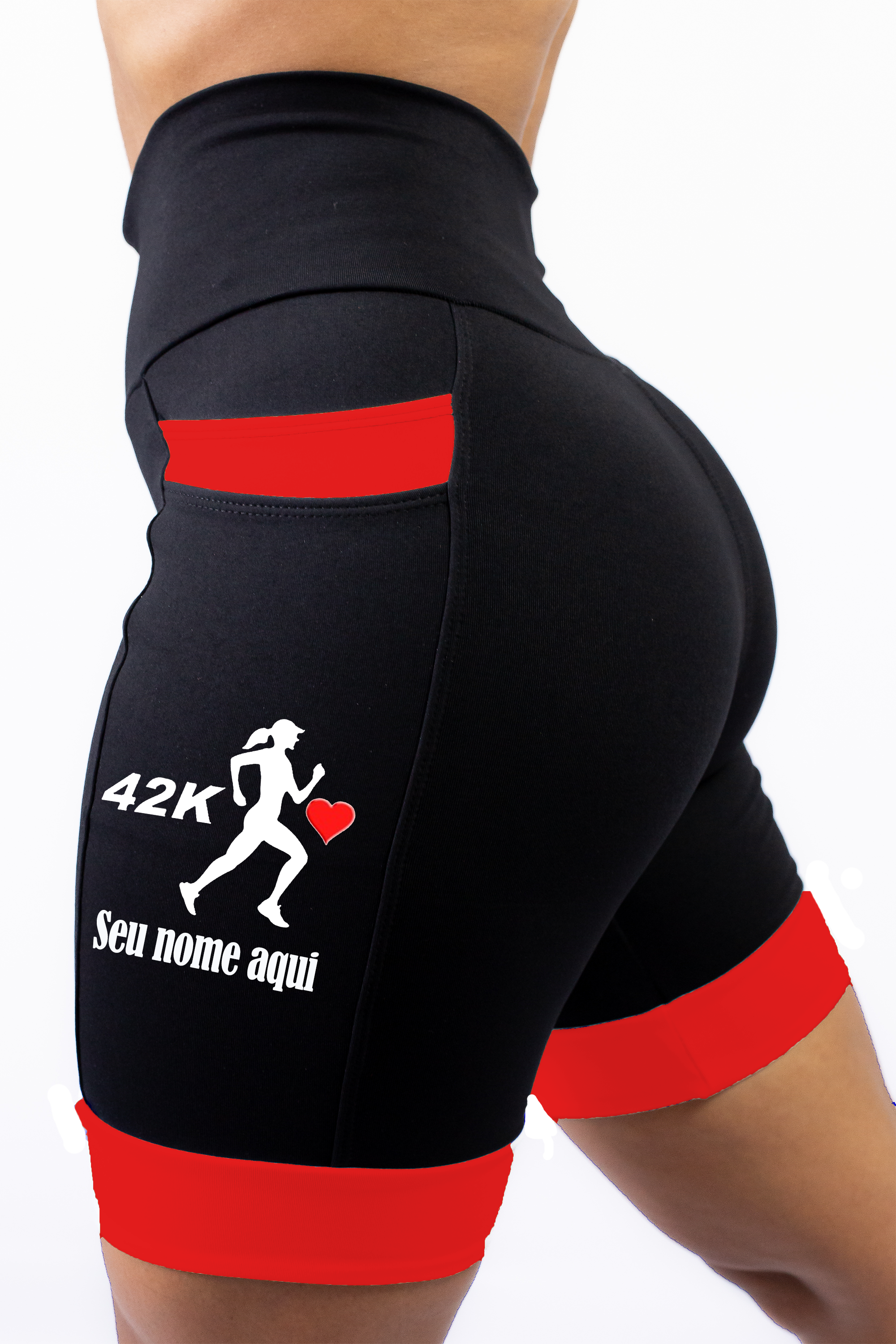 Bermuda Personalizada Nome+Corredora 42K