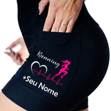 Shorts Batimento Corredora+Seu nome
