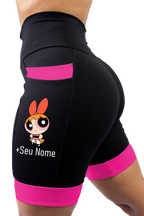Bermuda Fem Super Poderosa Rosa