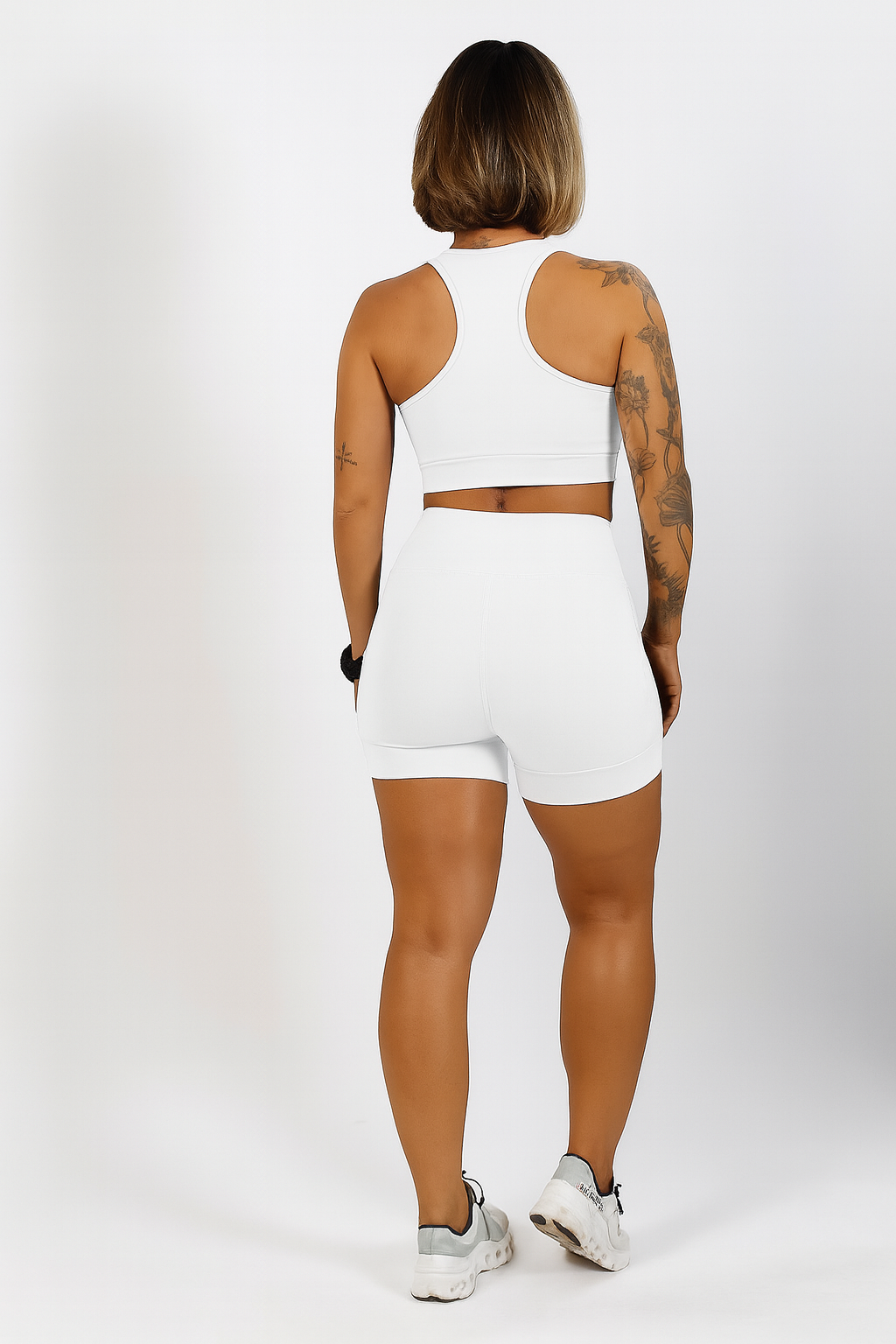 Short Feminino Branco Super Poderosa Lindinha