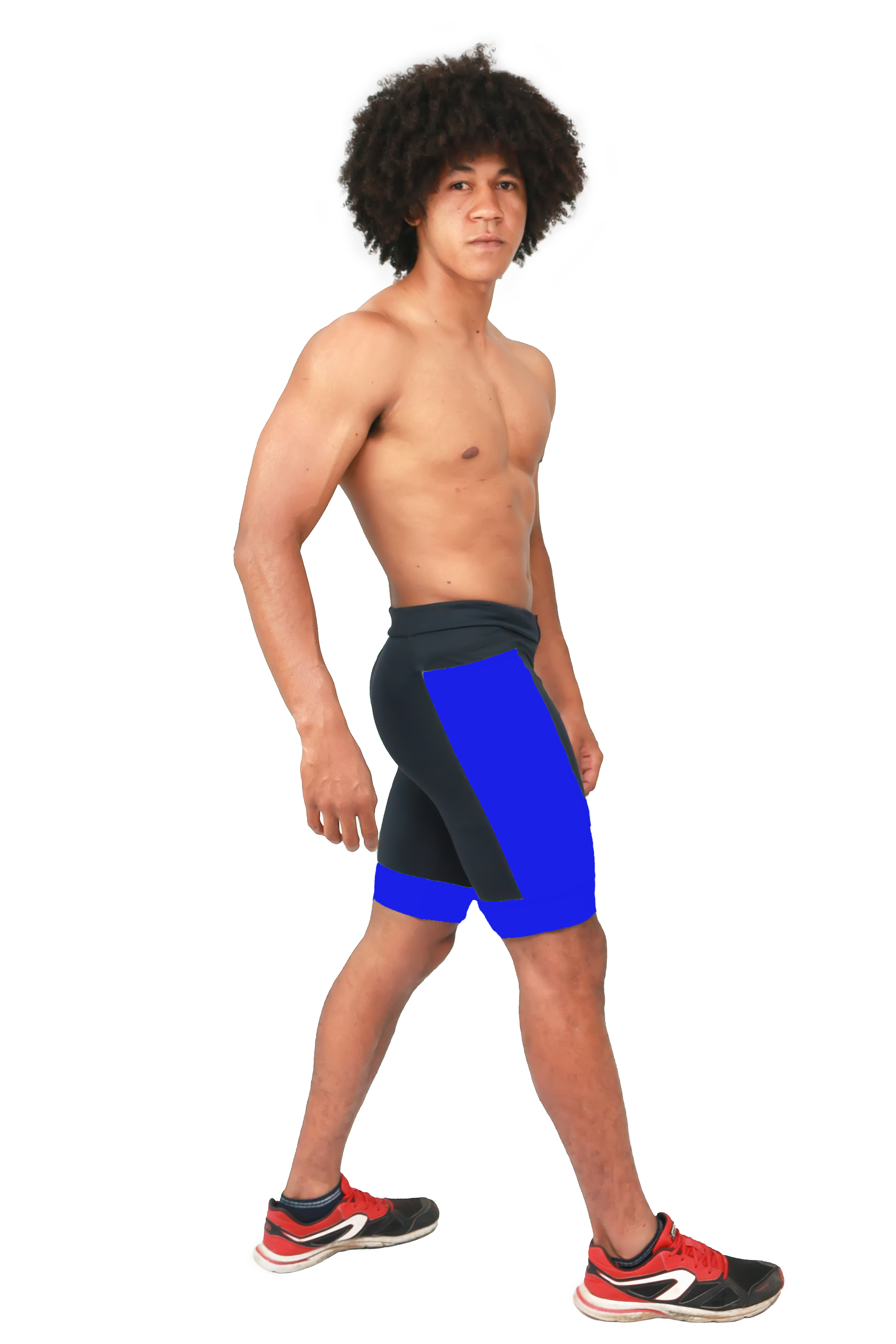 Bermuda Masculina Preta/Azul
