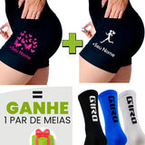 Kit Shorts Feminino + Meia