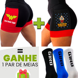 Kit Shorts Feminino + Meia