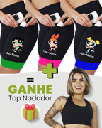 Kit Bermuda Super Poderosa Corredora + Top