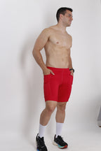Bermuda Masc Vermelho