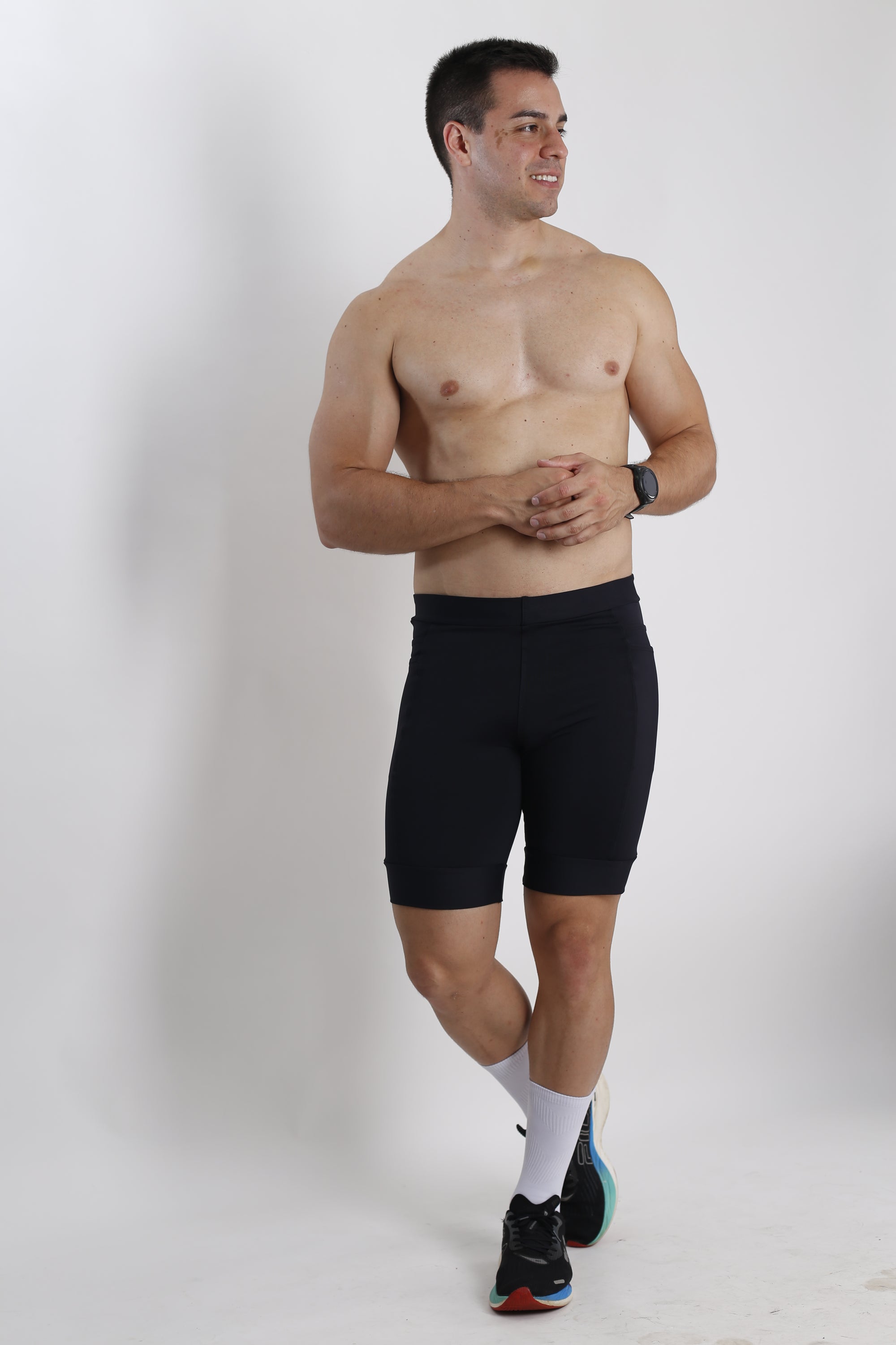 Bermuda Masc Preta Flamengo + Nome