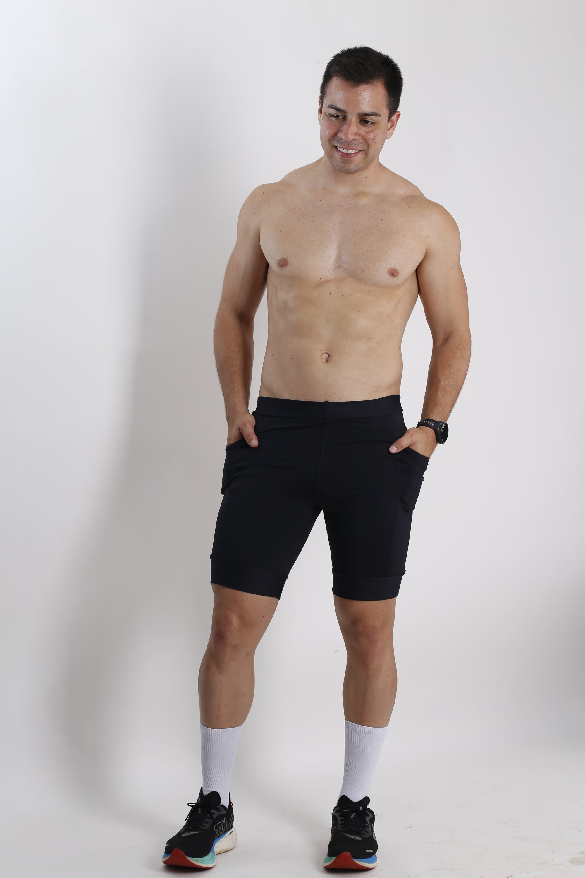 Bermuda Masculino Preta Autismo