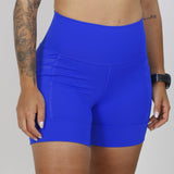 Shorts Azul Sem Estampa
