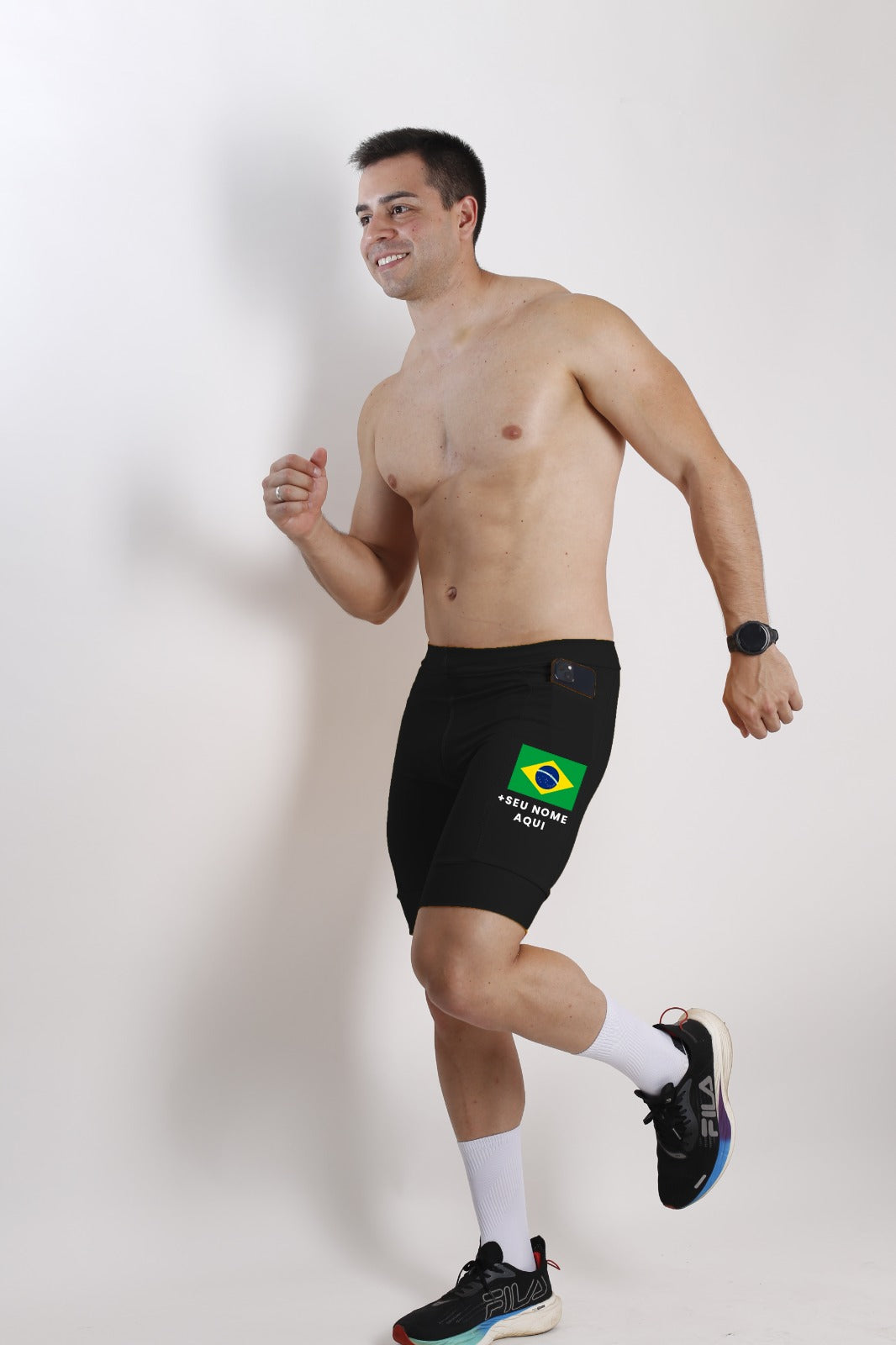 Kit Bermudas Masculinas + Meia