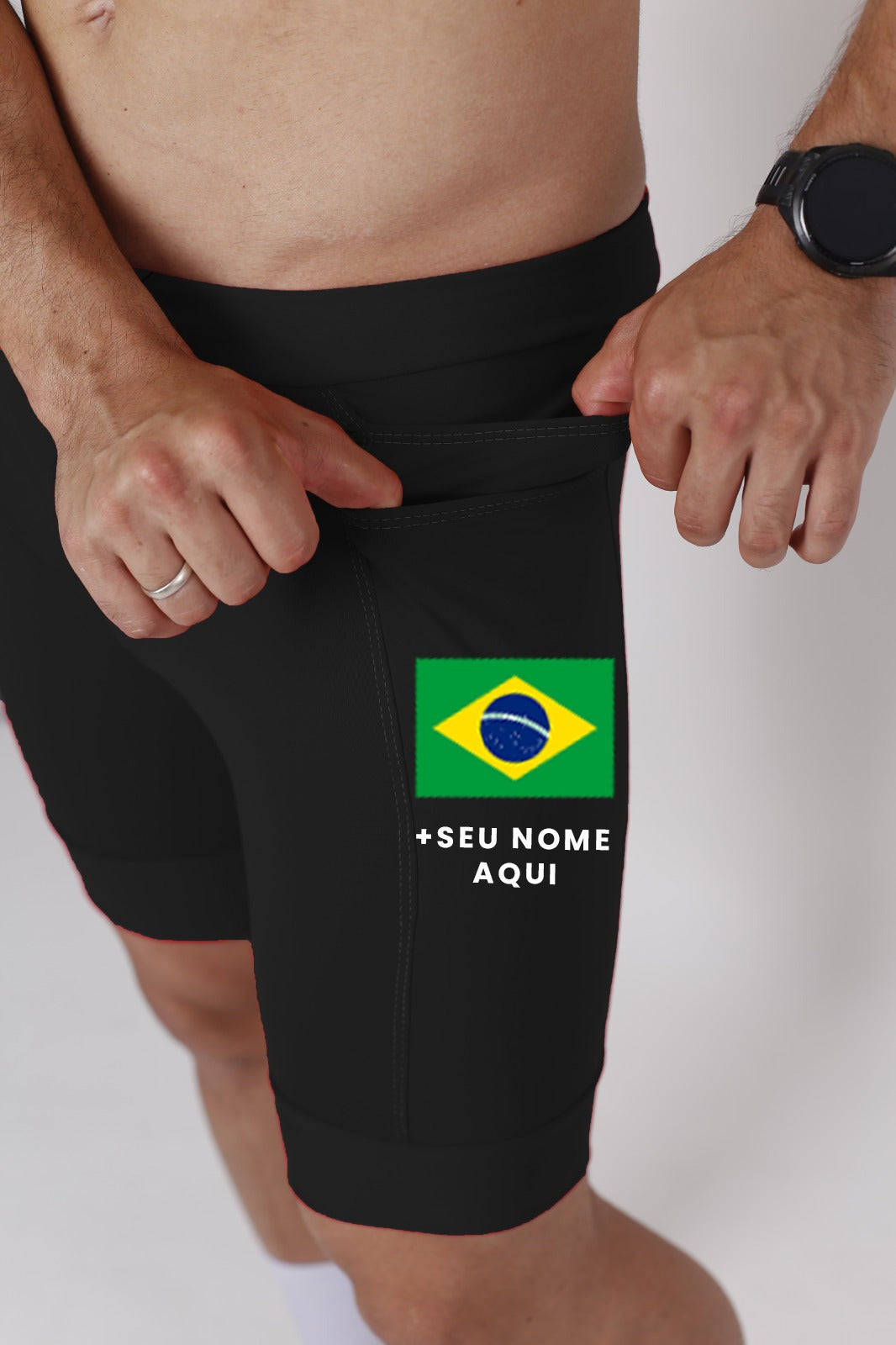 Kit Bermudas Masculinas + Meia