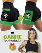Kit Shorts Feminino + Top