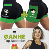 Kit Shorts Feminino + Top