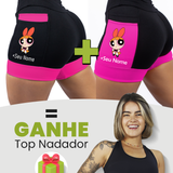Kit Shorts Feminino + Top