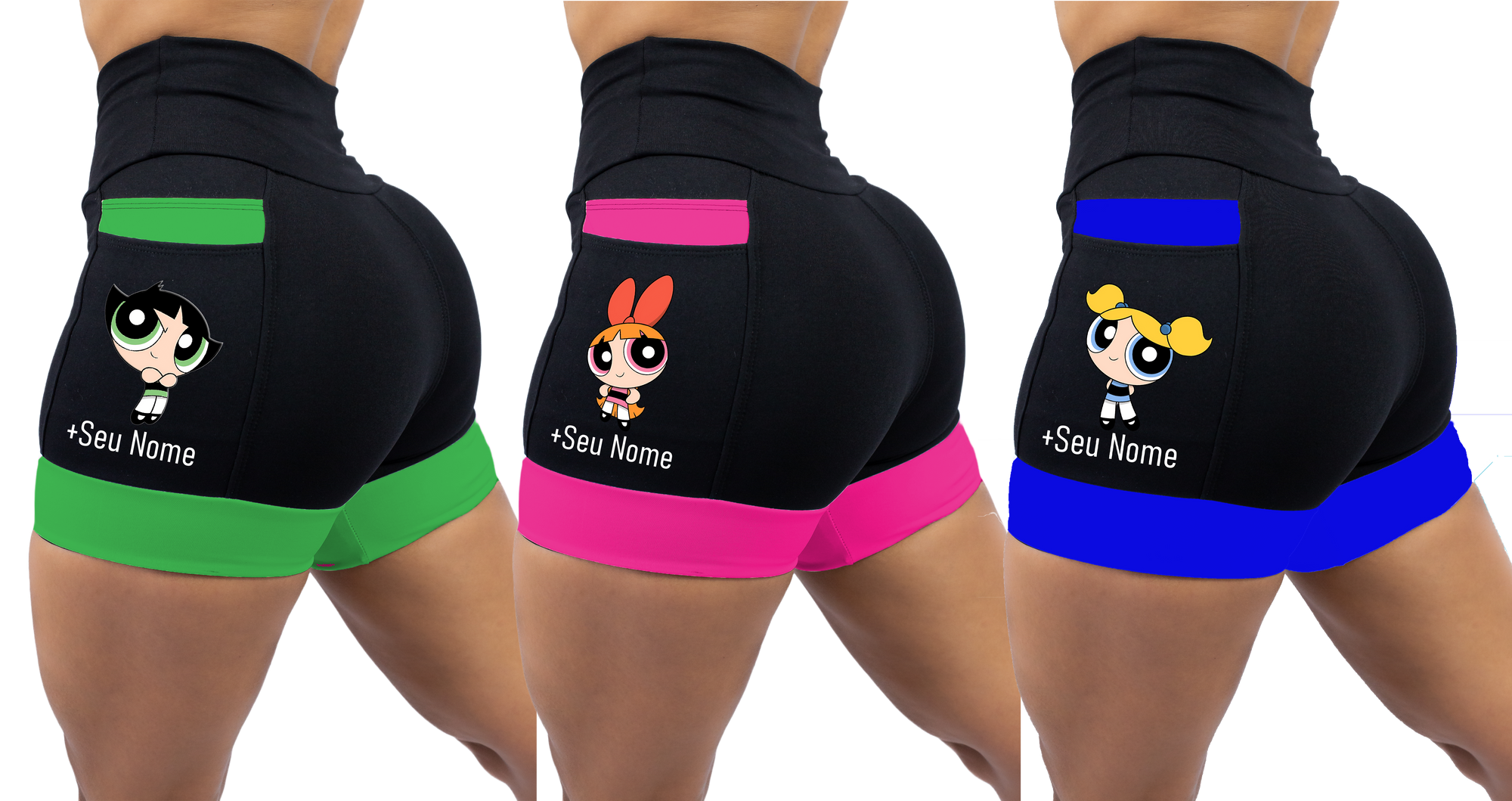 Kit Short Super Poderosa + Top