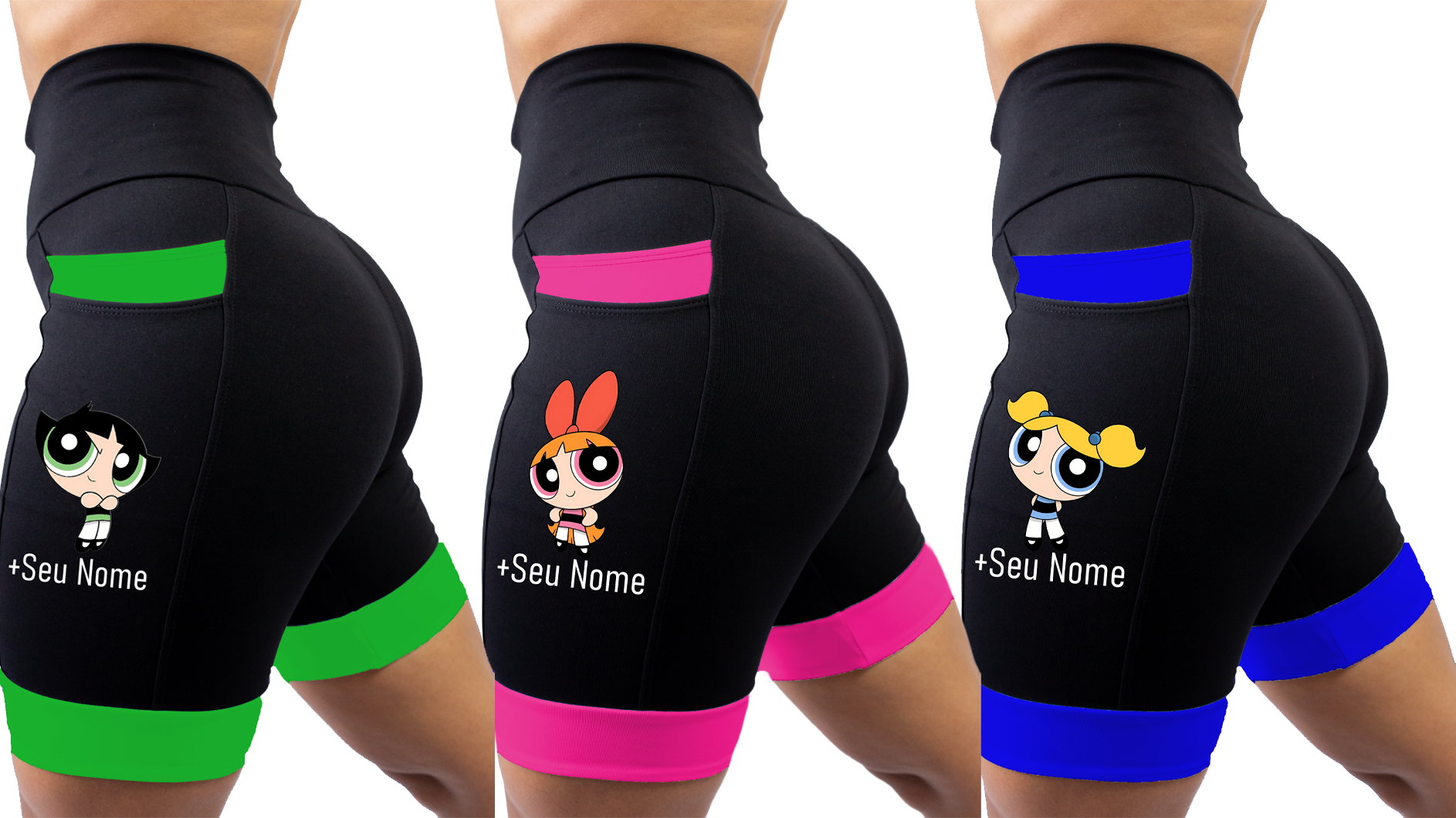 Kit Bermuda Super Poderosa + Top